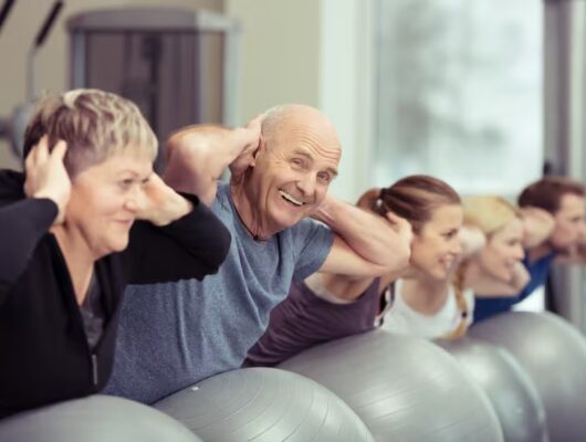 Therapie mit Gymnastikball